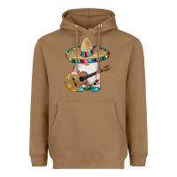 Toasted Coconut mexican gnomes guitar sombrero serape Heavyweight Hoodie - Artiststas