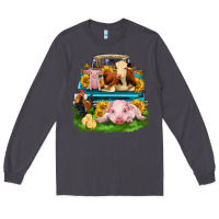 Smoke farm truck animals Long Sleeve Tee - Zillion Design Studio