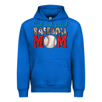 Cobalt Loud And Proud Baseball Mom Urban Hoodie - BundleAndBundleShop