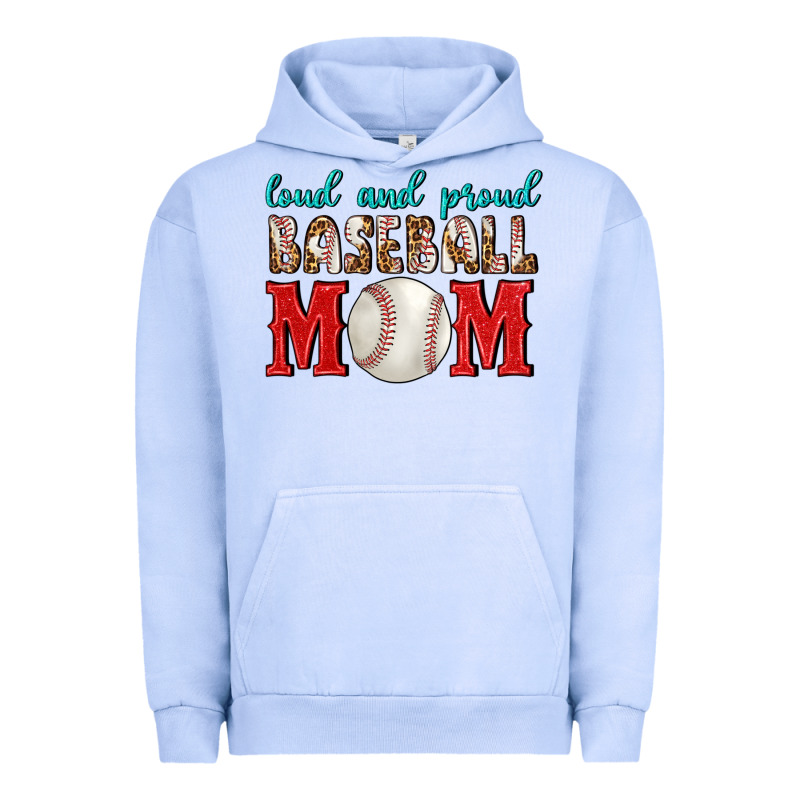 Loud And Proud Baseball Mom Urban Hoodie by BundleAndBundleShop | Teevron