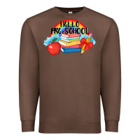 Chestnut Hello Pre School Premium Sweatshirt - AdoDesignShop