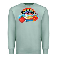 Seafoam Hello Pre School Premium Sweatshirt - AdoDesignShop