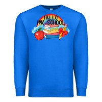 True Royal Hello Pre School Premium Sweatshirt - AdoDesignShop