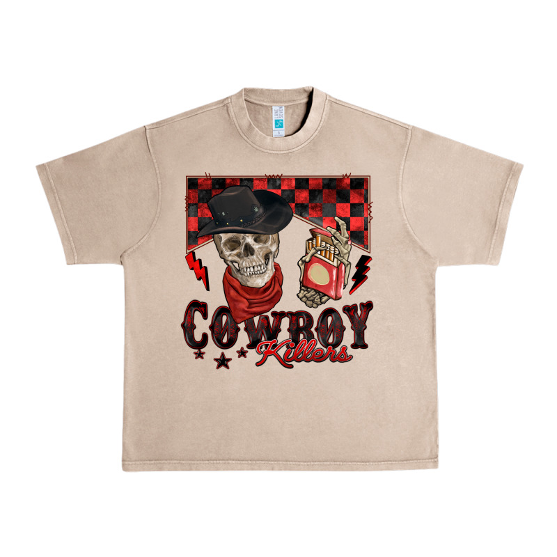 Cowboy Killer Urban Heavy Tee by Zillion Design Studio | Teevron