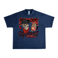 Navy cowboy killer Urban Heavy Tee - Zillion Design Studio
