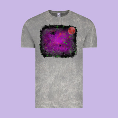 Vintage Tee Halloween background