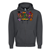 Smoke teacher halloween Zipper Hoodie - RacoonDesign