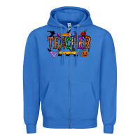 True Royal teacher halloween Zipper Hoodie - RacoonDesign
