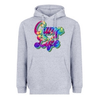 Heather Grey camp life Heavyweight Hoodie - JahusDesignShop