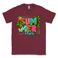 Burgundy summer vibes Classic Tee - Zillion Design Studio