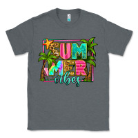 Charcoal Heather summer vibes Classic Tee - Zillion Design Studio