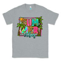 Heather Grey summer vibes Classic Tee - Zillion Design Studio
