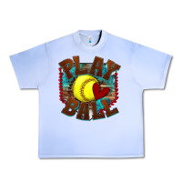 Grape Ice play ball softball Urban Heavy Tee - texasbilliewilder