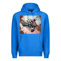 True Royal born to ride dirty bikes Premium Hoodie - MaliasSmallBusiness