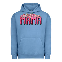 Pigment Pebble Blue Western Mama Urban Hoodie - BundleAndBundleShop