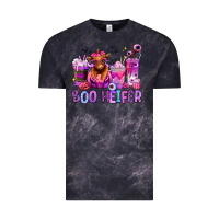 Cloud Black Halloween boo Heifer coffee cups Vintage Tee - RanaPortraitStore