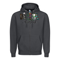 Smoke dentalassistant Zipper Hoodie - CowhideDigitalArt