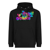 Black straight back to school Heavyweight Hoodie - JahusDesignShop