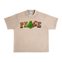 French Oak christmas peace Urban Heavy Tee - BarkalooDesign
