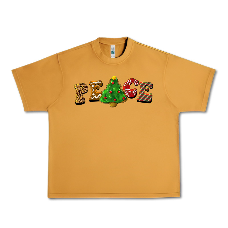 Christmas Peace Urban Heavy Tee by BarkalooDesign | Teevron