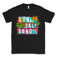 Black sun salt sand summer Classic Tee - Zillion Design Studio