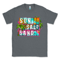 Charcoal Heather sun salt sand summer Classic Tee - Zillion Design Studio