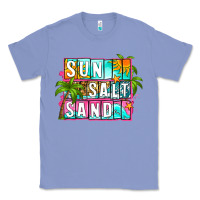 Colony Blue sun salt sand summer Classic Tee - Zillion Design Studio