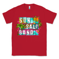 Red sun salt sand summer Classic Tee - Zillion Design Studio