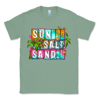 Sage sun salt sand summer Classic Tee - Zillion Design Studio
