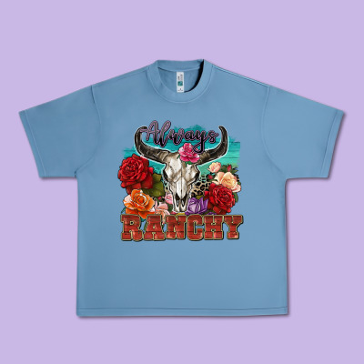Always Ranchy Urban Heavy Tee Designed By Zillion Design Studio