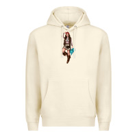 Sandshell western cowgirl Premium Hoodie - NancyCooperArtShop