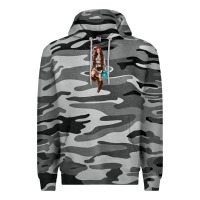 Slate Camo western cowgirl Premium Hoodie - NancyCooperArtShop