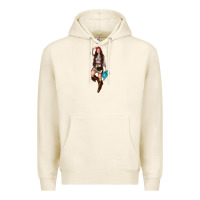 Tofu western cowgirl Premium Hoodie - NancyCooperArtShop