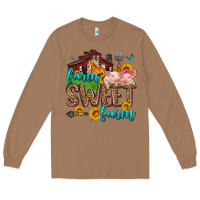 Toasted Coconut farm sweet farm Long Sleeve Tee - Zillion Design Studio