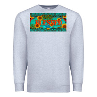 Heather Grey blessed turquoise gemstone cactus and sunflower licanse plate Premium Sweatshirt - Artiststas
