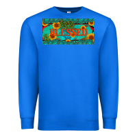 True Royal blessed turquoise gemstone cactus and sunflower licanse plate Premium Sweatshirt - Artiststas