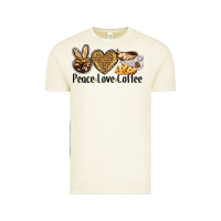 Vintage Arctic peace love coffee Vintage Tee - BarkalooDesign