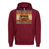 Burgundy firefighter dad Zipper Hoodie - HRA Design Shop