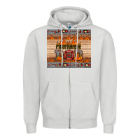 Dove Grey firefighter dad Zipper Hoodie - HRA Design Shop