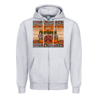 Heather Grey firefighter dad Zipper Hoodie - HRA Design Shop