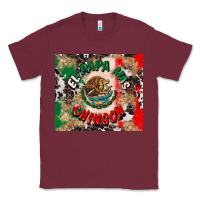 Burgundy el papa mas chingon tumbler 3 Classic Tee - CTS Tumbler Store