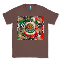 Chestnut el papa mas chingon tumbler 3 Classic Tee - CTS Tumbler Store