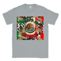 Heather Grey el papa mas chingon tumbler 3 Classic Tee - CTS Tumbler Store
