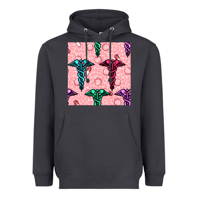 Medicine Seamless Pattern Heavyweight Hoodie by BundleAndBundleShop | Teevron