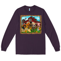 Plum farm life Long Sleeve Tee - Zillion Design Studio