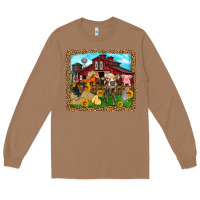 Toasted Coconut farm life Long Sleeve Tee - Zillion Design Studio