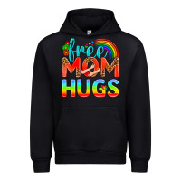 Black Pride LGBTQ Free Mom Hugs Urban Hoodie - BundleAndBundleShop