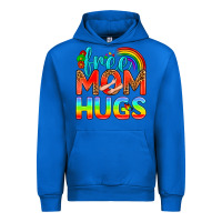 Cobalt Pride LGBTQ Free Mom Hugs Urban Hoodie - BundleAndBundleShop