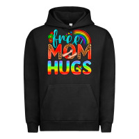 Pigment Black Pride LGBTQ Free Mom Hugs Urban Hoodie - BundleAndBundleShop