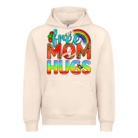 Sandshell Pride LGBTQ Free Mom Hugs Urban Hoodie - BundleAndBundleShop